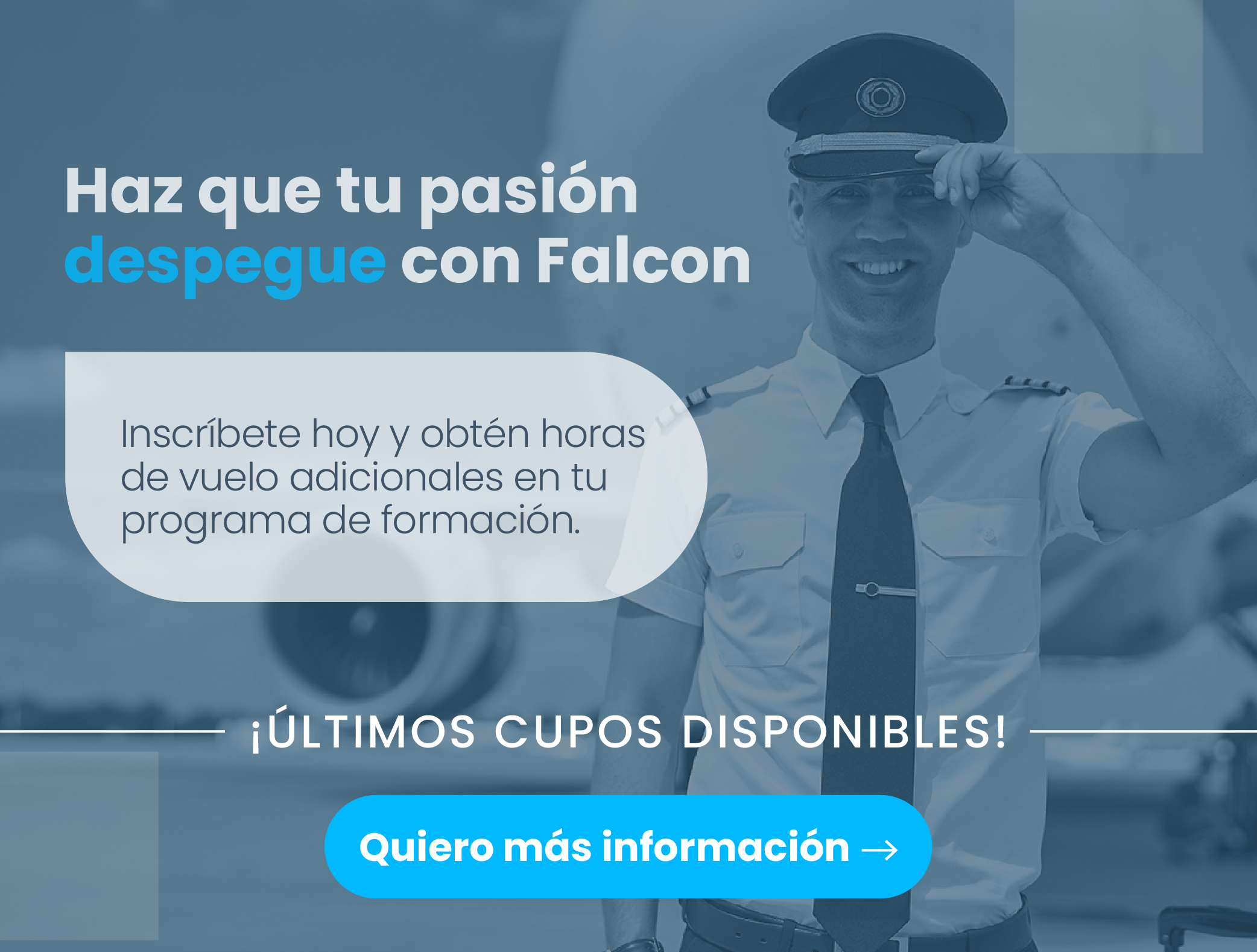 Haz que tu pasión despegue con Falcon